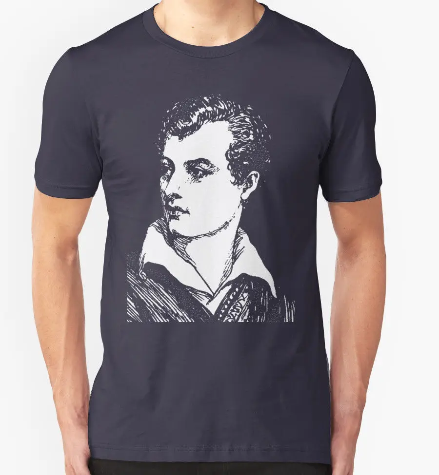 Футболка LORD BYRON поэт романтическое движение дон Хуан Детская паломница | Мужская
