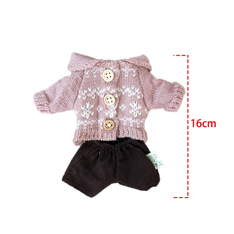 30cm Doll Clothes for Rabbit/Cat/Bear Plush Toys Bunny Suit Sweater Clothes Accessories for 1/6 BJD Dolls Gifts for Children 13