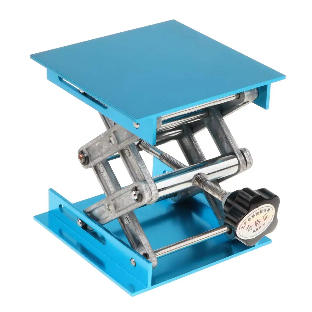 Adjustable Lab Jack Scissors Lift Platform Stand Rack Physics Laboratory Supplies Equipment Tools 1