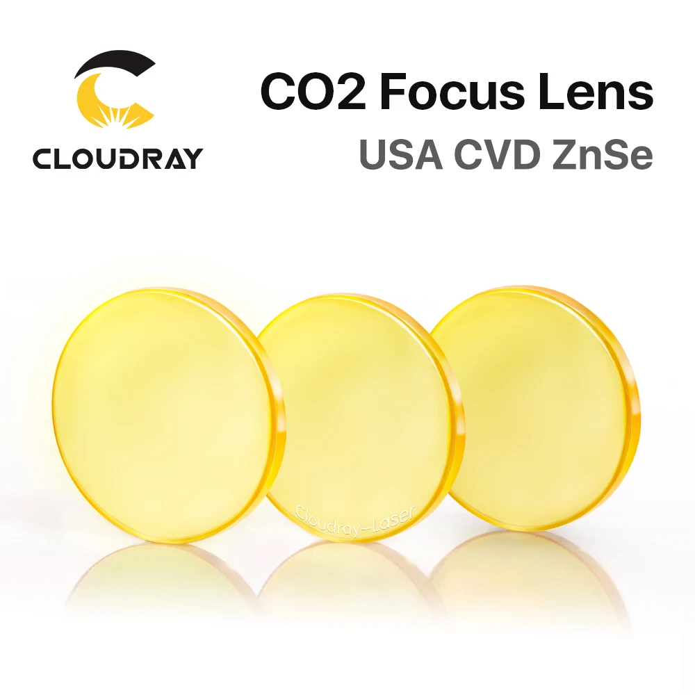  USA ZnSe CO2 Focus Lens Dia. 12 - 20mm FL 50.8 63.5 101.6mm 1.5 - 4