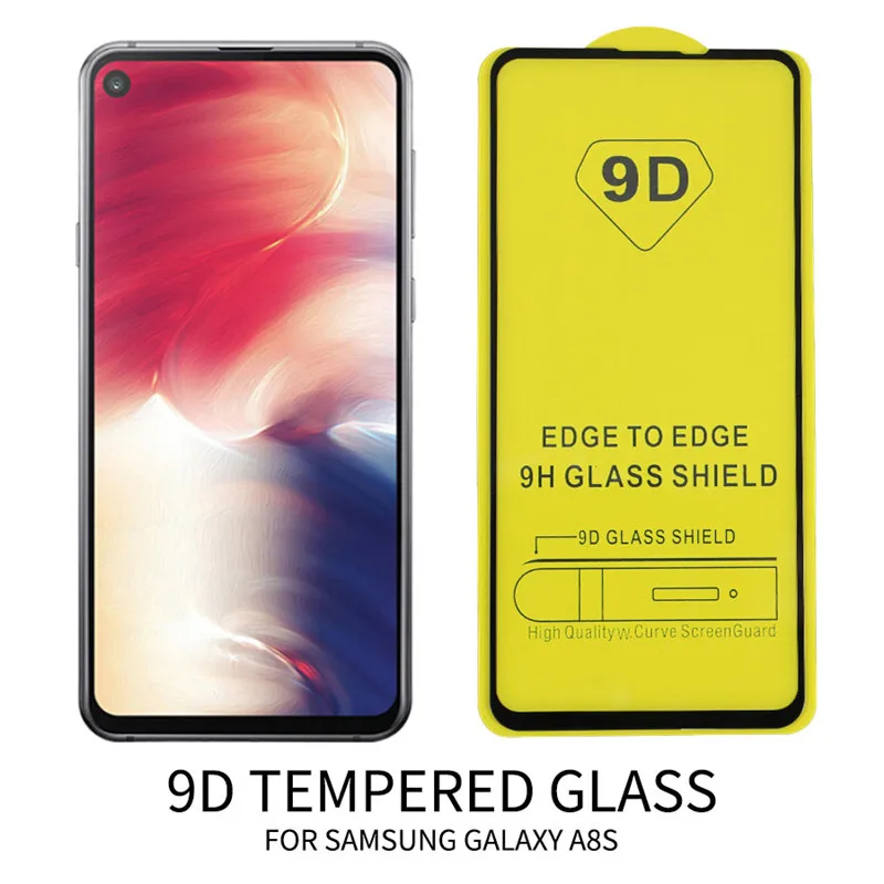 9D Защитная пленка для экрана Samsung Galaxy A7 2018 A750 A50 A505 A30 A303 M20 A9 A8 Plus M10 полное покрытие