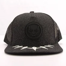 Модная Черная кепка пантера 3D логотип шляпы для косплея студентов бейсболка s хип хоп Шляпа Унисекс для подростков взрослых регулируемые кепки