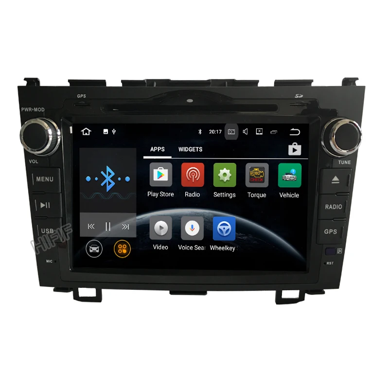 Cheap 8 inch Quad core The Newest Android7.12 Car DVD Player GPS navigation For Honda CRV CR-V 2006-2011 car autostero unit multimedia 3