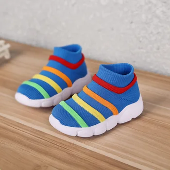 

New Fashion Brand Children Shoes Casual Soft Non-slip Kids Shoes for Girl Breathable Light Sneakers for Boy Size 21-29
