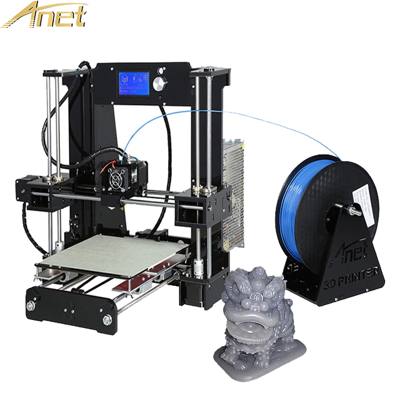 A6 High Quality Easy assemble Reprap Prusa i3 3d Printer Kit DIY
