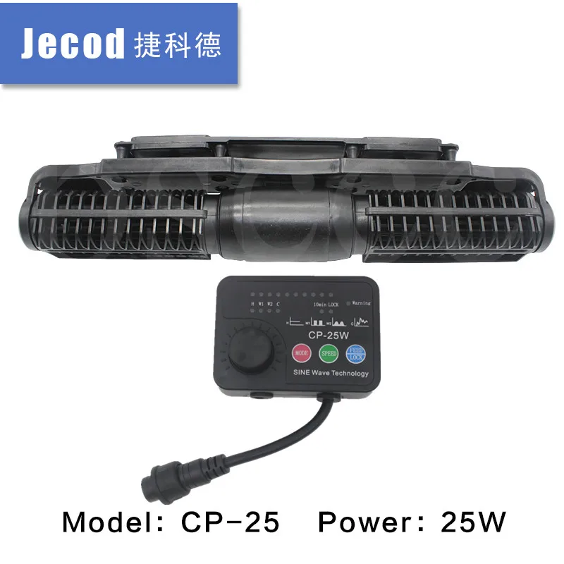 Jebao/Jecod CP-25 CP-40 CP-55 перекрестного течения насос Wavemaker с контроллером - Цвет: CP-25