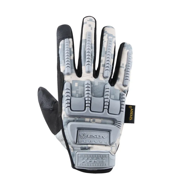 

Men's Tactical Safety Gloves Shooting Bicycle Cycling Hiking Full Finger Gloves Special Workout Rotection Shell Fitness Gloves