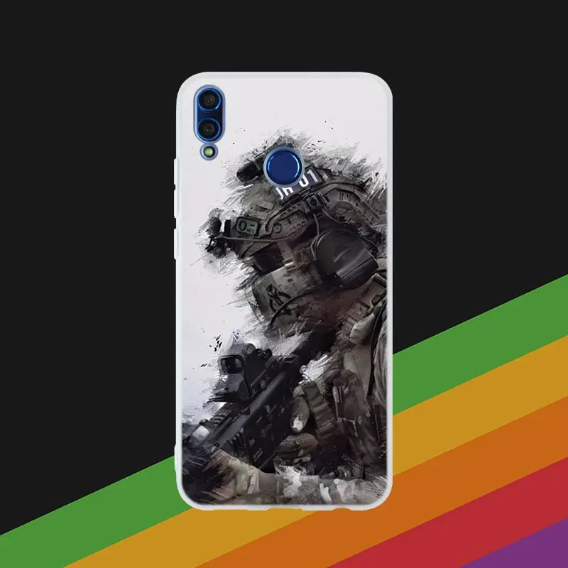 Silicone Cover Phone Case Counter Strike cs go Game For Huawei Honor 10i 20 Pro 9X Lite 8a 8x max 8c 7x 7a pro 6x V20 Paly Soft