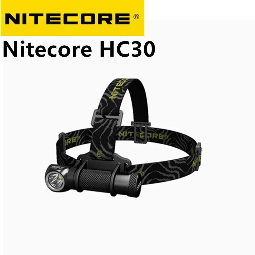 

Nitecore HC30 Led Headlamp CREE XM-L2 U2 1000 Lumens Full Metal Uniboy Wide-beam Optics Head Lamp Not BATTERY