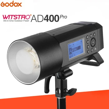 

Godox AD400 Pro WITSTRO integrated outdoor flash lithium battery TTL HSS, built-in 2.4G wireless X system + trigger optional