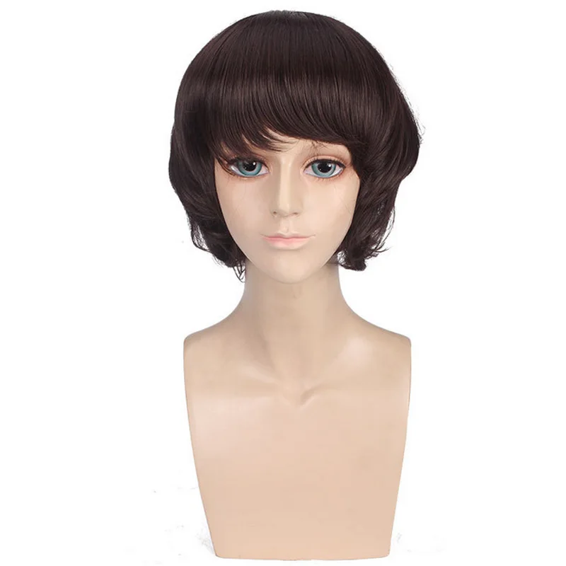 Coshome Bungo Stray Dogs Atsushi Nakajima Dazai Osamu Cosplay Costume Wigs Men Women Short Peluca (8)