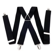 Европа и Америка Популярные однотонные мужские Эластичные подтяжки FY18081602