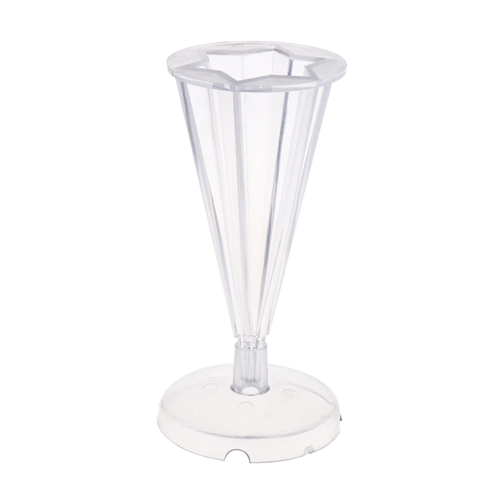 DIY Resin Molds Jewelry Making Mould Tool Ornament Cone Plastic Candles Mold for Polymer Clay,Crafting,Epoxy Resin, Dried Flower