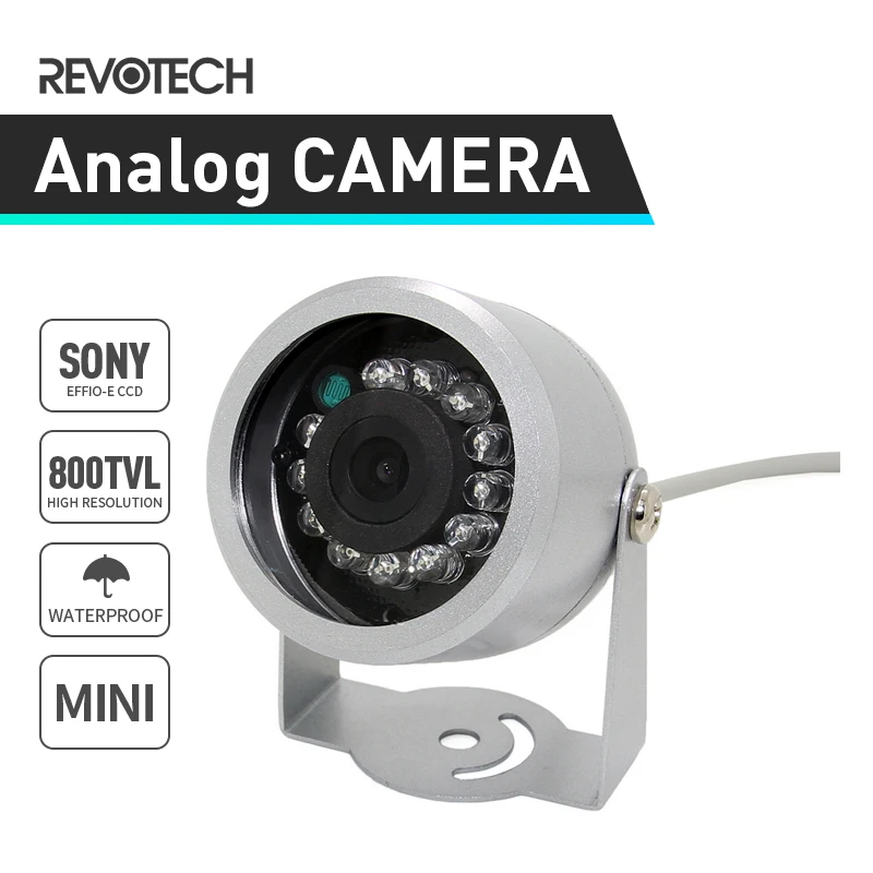 Мини 1/" SONY Effio-E 800TVL CCTV камера 12LED ИК ночного видения Водонепроницаемая наружная камера безопасности(OSD опционально