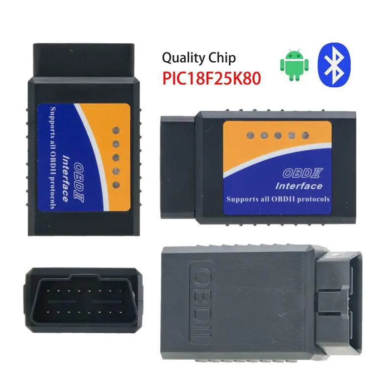 

Bluetooth ELM327 v1.5 25k80 core OBD Diagnostic Instrument