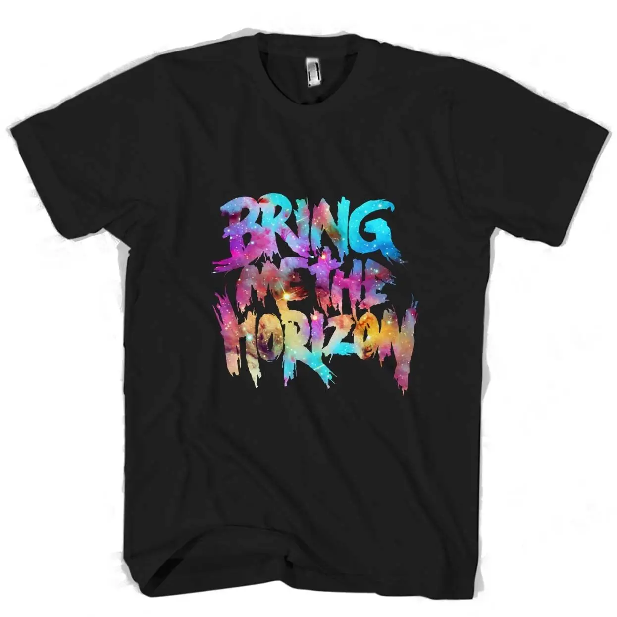 Bring Me The Horizon Men's T Shirt Men Great Quality Funny Man Cotton Summer Short Sleeves New Fashion T-Shirt |