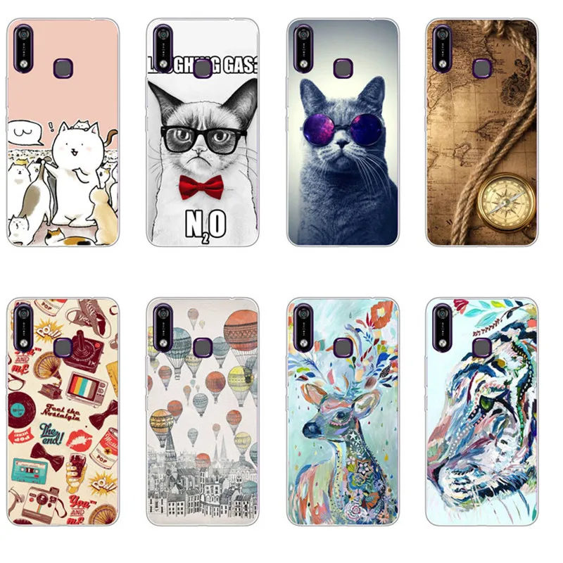 

Infinix Hot 7 X624 Case,Silicon Super cool cartoon Painting Soft TPU Back Cover for Hot7 X624 X624B Phone protect cases shell