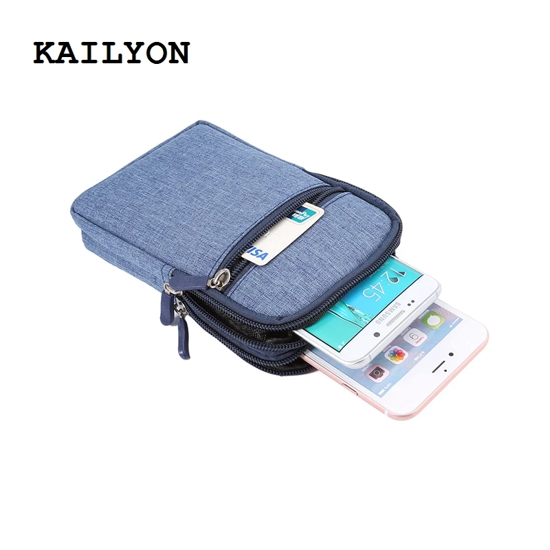 KAILYOON универсальный чехол для телефона на ремешке кобура кожаный Oukitel K4000 Pro K6000 K10000