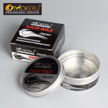 

2PCS/lot Natural Men Hair Gel Pomade Strong Hold Long Lasting Firm Fix Styling Wax For Short Hair Instant Shaping Hair Style