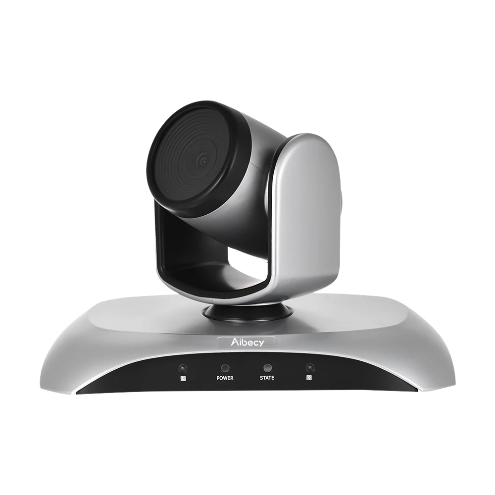 Aibecy 1080P FHD USB видеокамера с автофокусом 360De автоматическое сканирование Plug-N-Play с инфракрасным пультом дистанционного управления для работы вне помещения