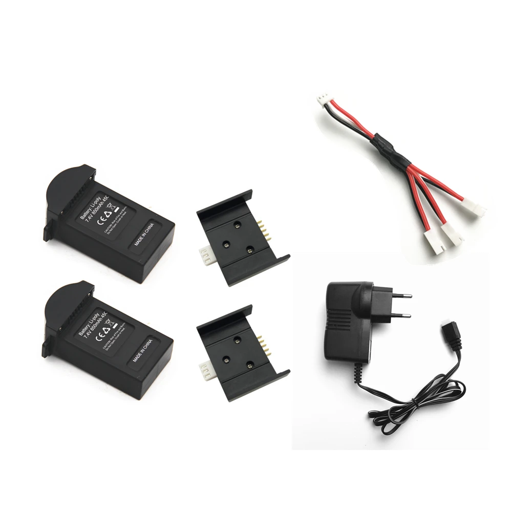 MJX B3 MINI 7,4 V 850 Mah 45C батарея для MJX Bugs 3 MINI RC вертолет MJX B3 мини Запчасти для радиоуправляемого вертолета батарея - Цвет: 2PCS SET