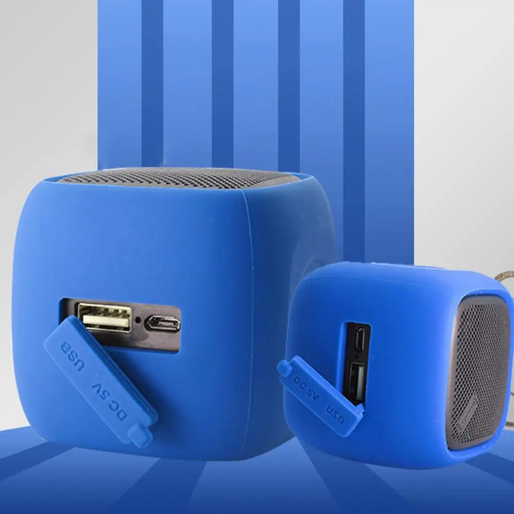 Мини Bluetooth динамик цифровой портативный FM радио силиконовые высокое качество bluetooth-колонка с плеером для ПК мобильный телефон музыкальный проигрыватель