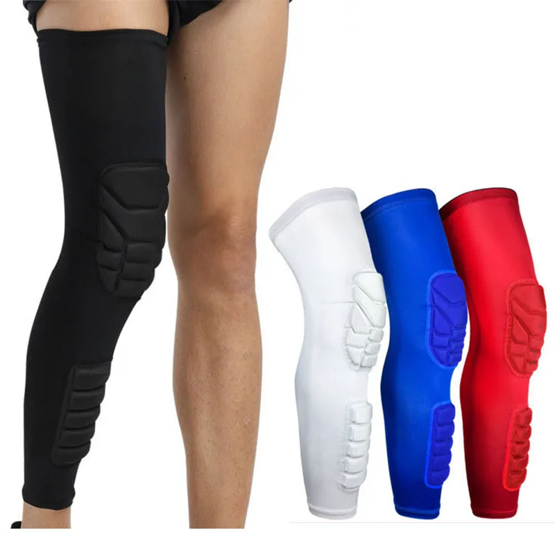 Buy 1Pcs Leg Sleeves Breathable Football Knee Pads