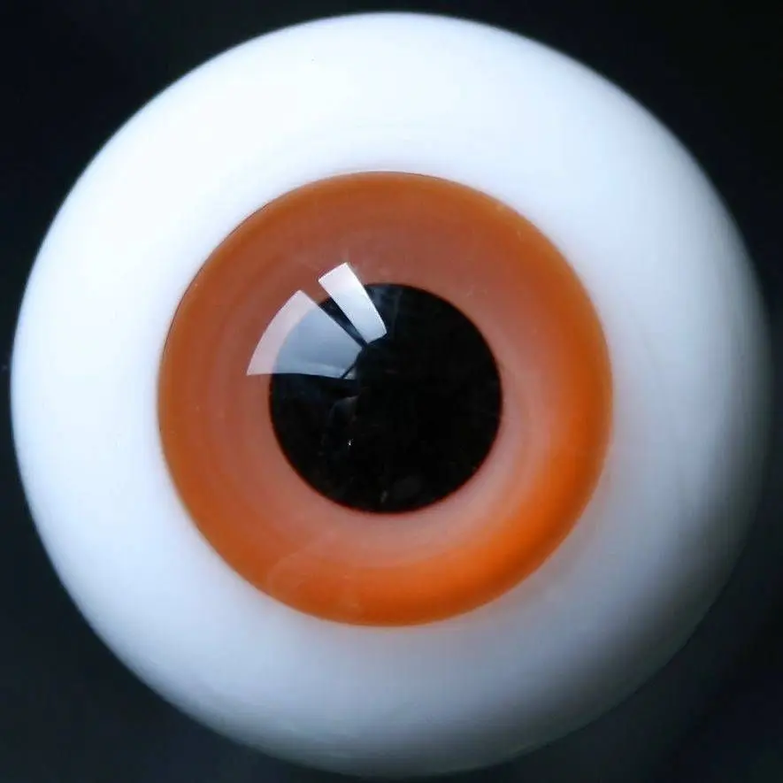 20MM Orange Pupil Glass BJD Eyes for AOD DOD DZ Volks Reborn Dollfie Outfits 20MM Orange Pupil Glass BJD Eyes for AOD DOD DZ Volks Reborn Dollfie Outfits