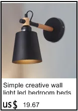 Простые креативные бра led прикроватные украшения для спальни скандинавский дизайнер гостиная коридор настенные светильники-бра для гостиницы холтел коридор
