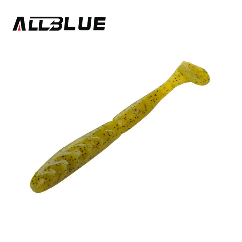 ALLBLUE соленая Рыболовная Приманка 10 шт./лот с солью 7 см/2 г искусственная Мягкая