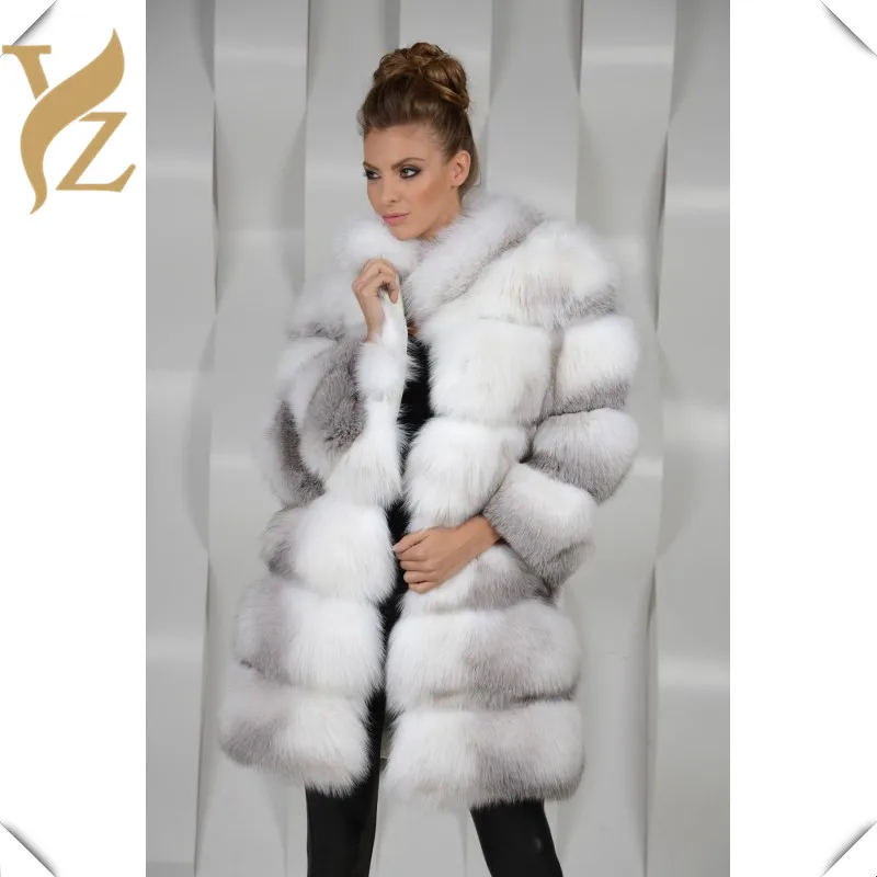 Натуральное пальто из натурального меха лисы из цельной кожи, высококачественное толстое роскошное пальто из натурального меха, женские теплые зимние куртки