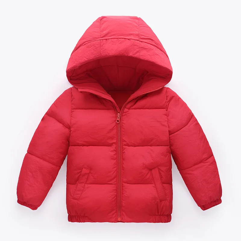 

Children's clothing 2018 autumn and winter new thin children's coat wrinkle fabric small men and women baby short coat MF-212