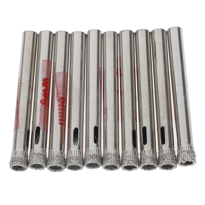 Summer Enjoyment Glass Drill Bi with Different Sizes Core Drill Bit Metal with Diamond Coating Ceramic Porcelain for Glass Marble 