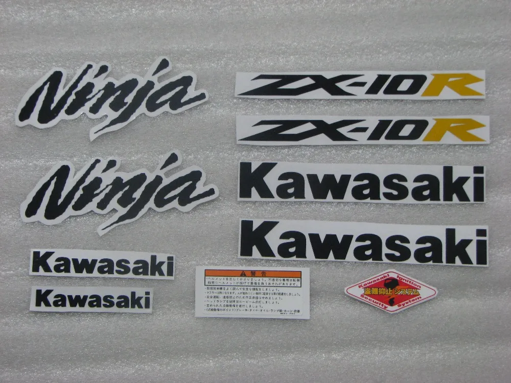 

Ninja ZX10R Free Shipping Motorcycle Sticker for Kawasaki Ninja ZX-10R Whole body 3M 4 Color 2004 2005 2006 2007