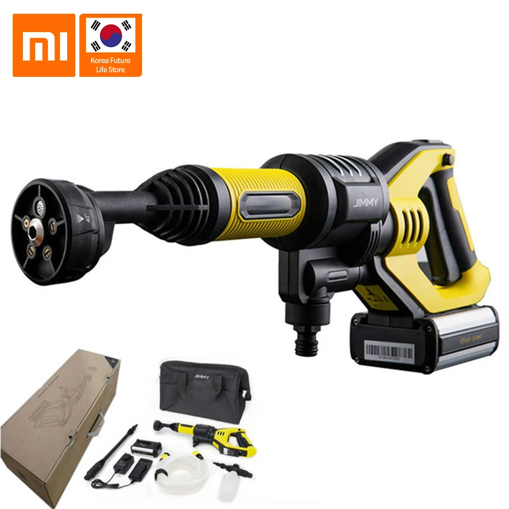 

Xiaomi JW31 Car High Pressure Washer Gun Water Pump Cordless Garden Washer Cleaner 5 Modes Adjustable Hose 6M Length