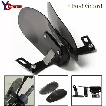 

FOR BMW HP4 R1200GS F650GS Motorcycle Hand Guard Black Wind Deflector Shield Protector Handguard FOR Benelli BN600 TNT1130 BN300