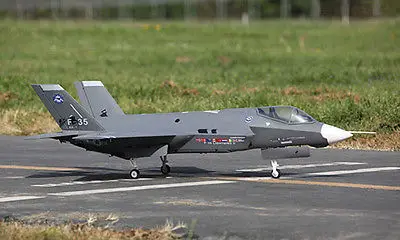 

SkyFlight LX EPS 70MM EDF F35 Lighting II RC Jet KIT Airplane Model W/O Motor Servos ESC Battery TH03075