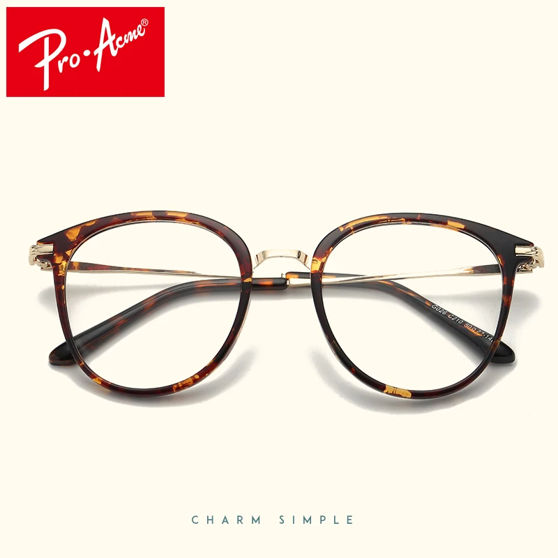 

Pro Acme Eyewear Clear Lens Glasses Frame for Women Optical Glasses Prescription Eyewear Metal Legs Eye Glasses Frames CC1107