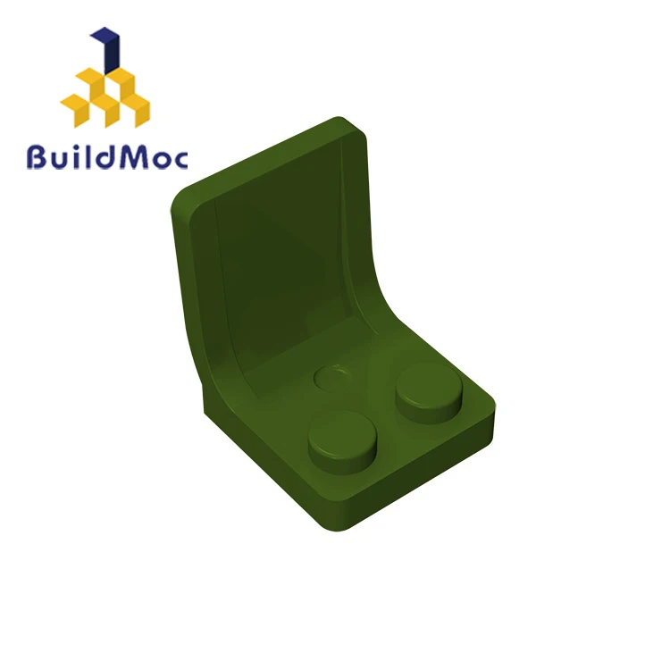 BuildMOC 4079 Minifigure утварь кресло 2x2 толстое для строительных блоков части Сделай Сам