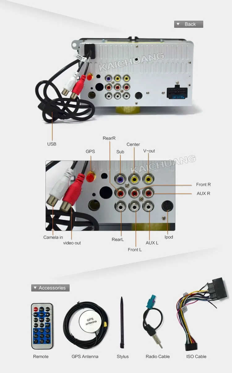 Top 2 DIN CAR Radio player  Car DVD for Volkswagen VW Passat /GOLF/ Beetle/EOS/TIGUAN Multimedia Palyer with GPS 7inch Touch Screen 11