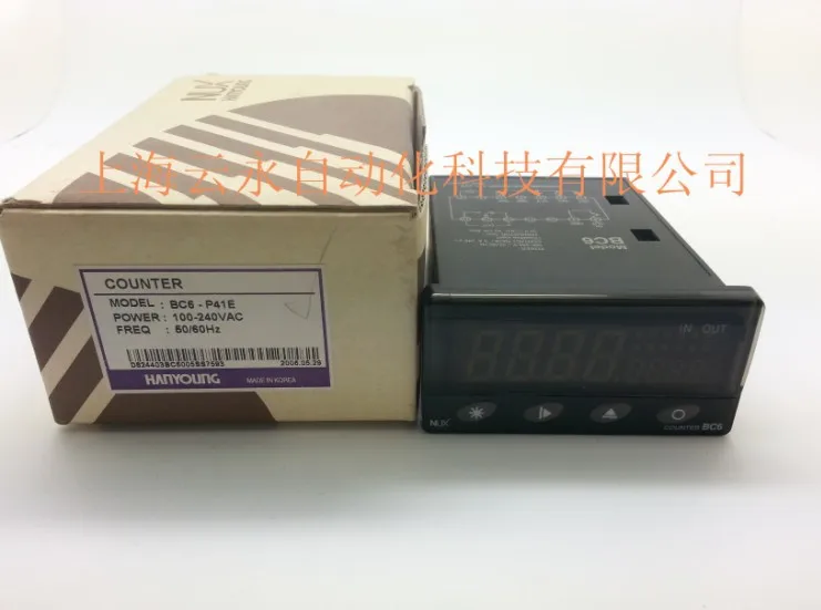 

New original authentic BC6-P41E HANYOUNGNUX timer