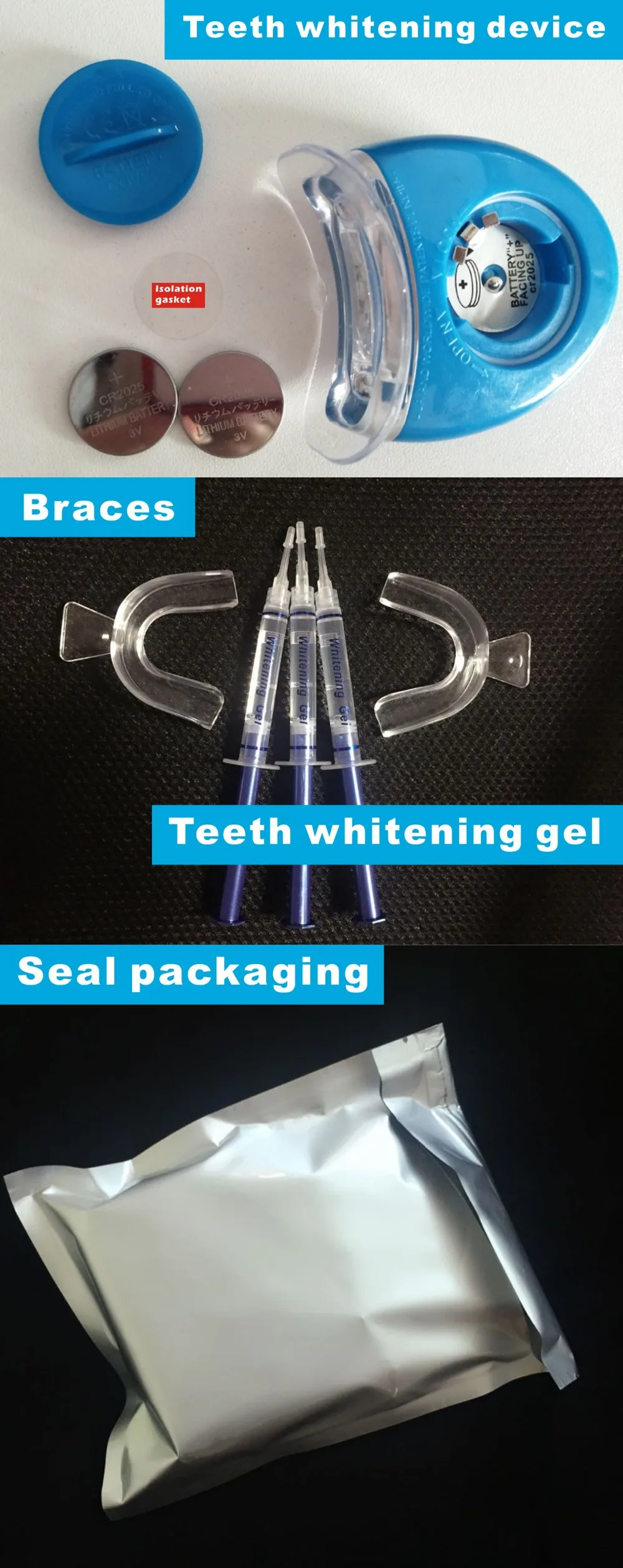 kit branqueamento dental equipamento dental dropshipping