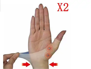 

.Silicone Magnetic Therapy Gel Wrist Tenosynovitis Sprained Reliever Brace Glove