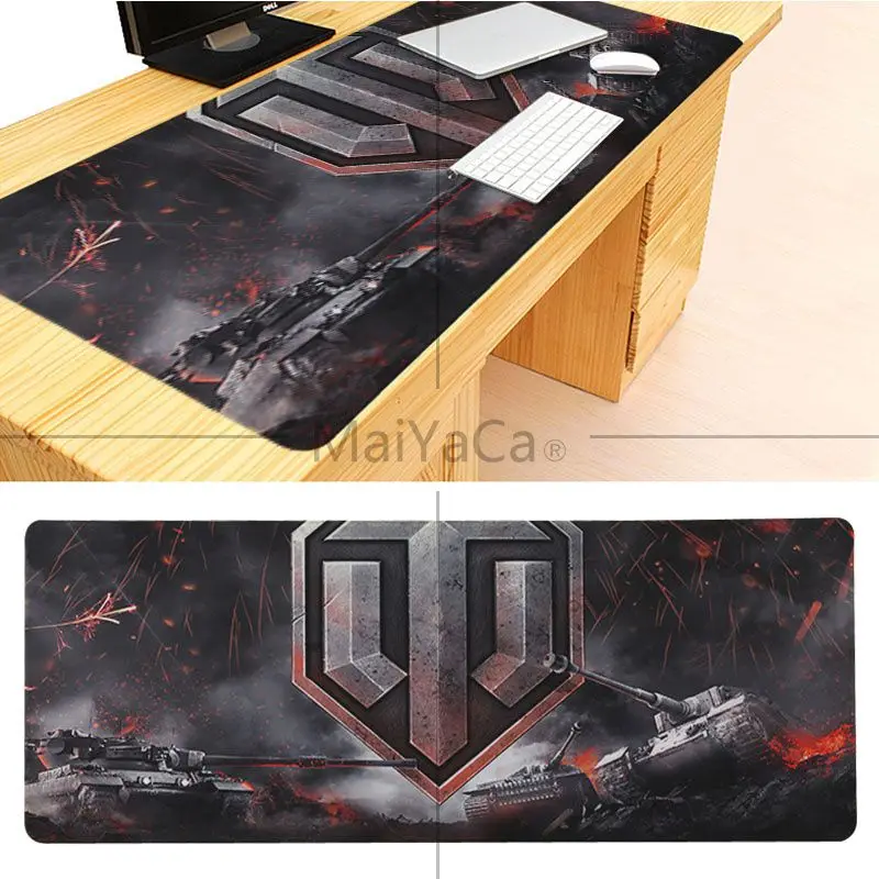 MaiYaCa World of Tanks коврик для мыши Коврик для мыши Notbook компьютерный коврик для мыши оверлок край большой игровой коврик оверлок край коврик для мыши