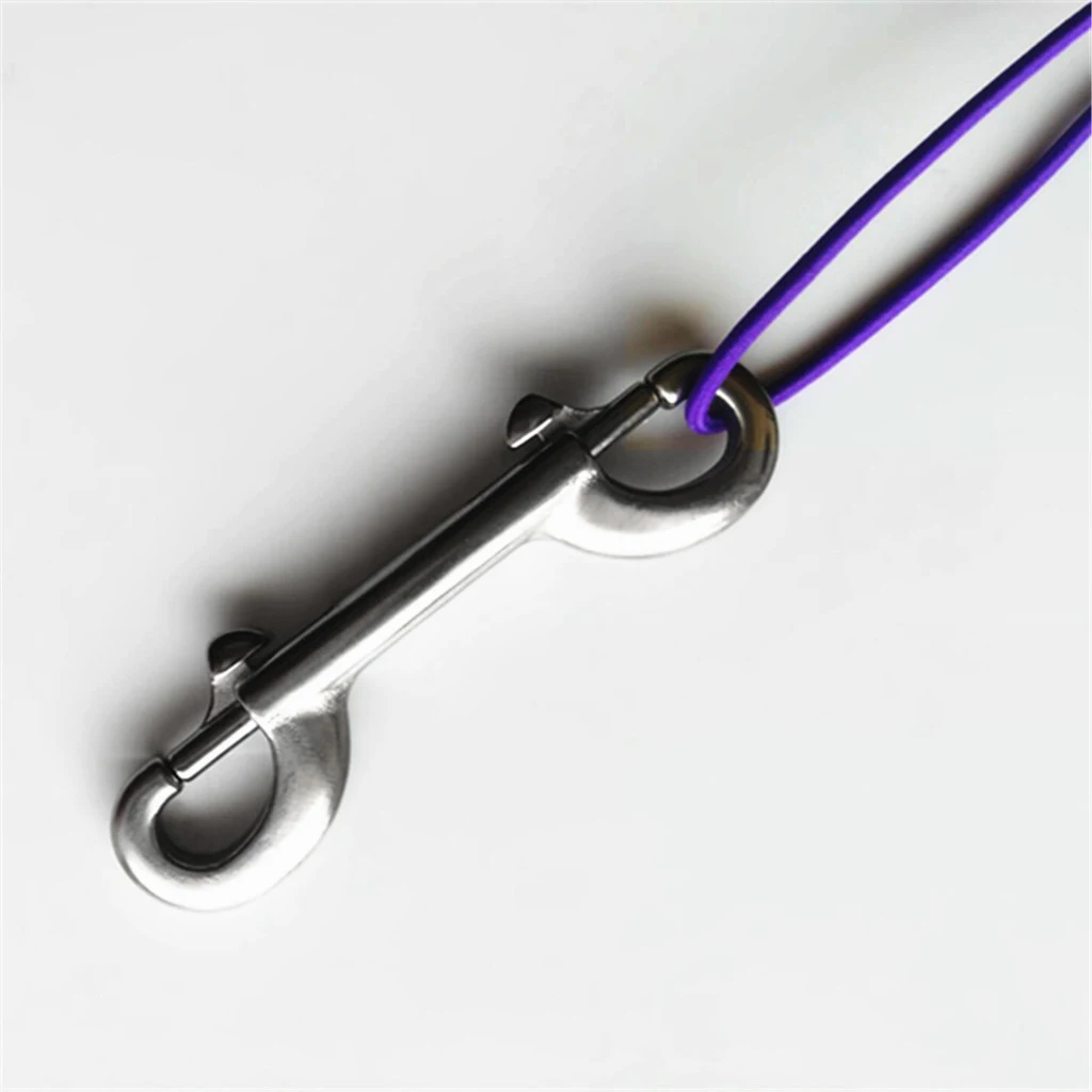 

10cm/4" Scuba Diving 316 Stainless Steel Double Ended Snap Bolt Clip Hook