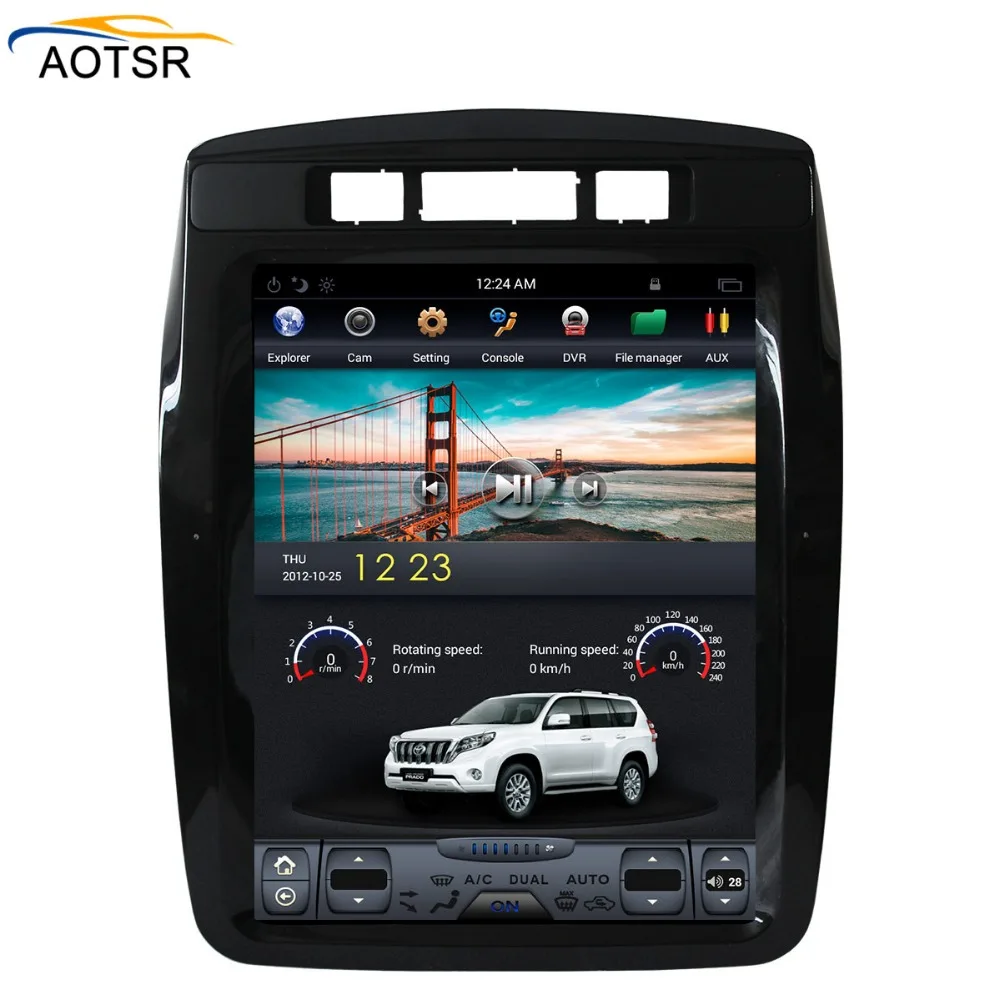 Flash Deal Tesla Style BIG Screen Android 7.1 car gps navigation head unit For Volkswagen/VW Touareg 2010+ car radio stereo free map no dvd 3