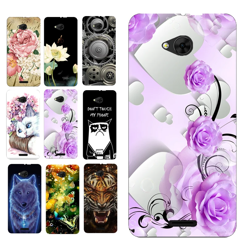 

For BQ 5340 Love Heart Art Rose Shell Bag Housing for BQ-5340 Choice Flower Pattern Case Cover