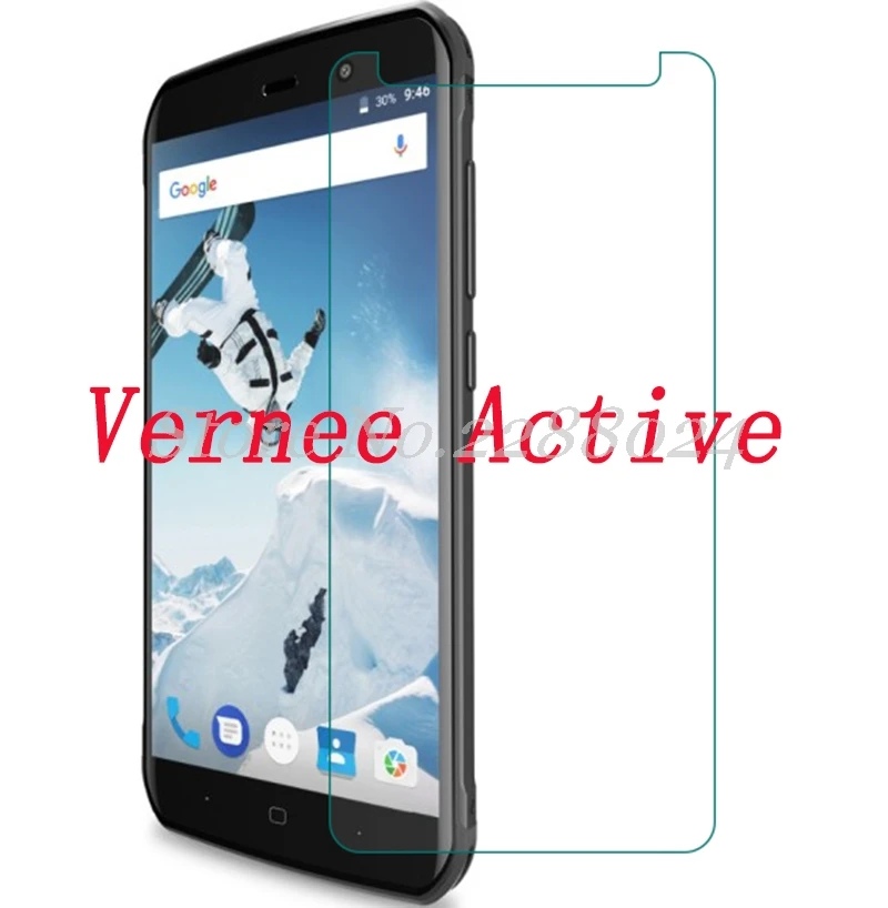

Smartphone 9H Tempered Glass for Vernee Active 5.5" Explosion-proof Protective Film Screen Protector cover phone