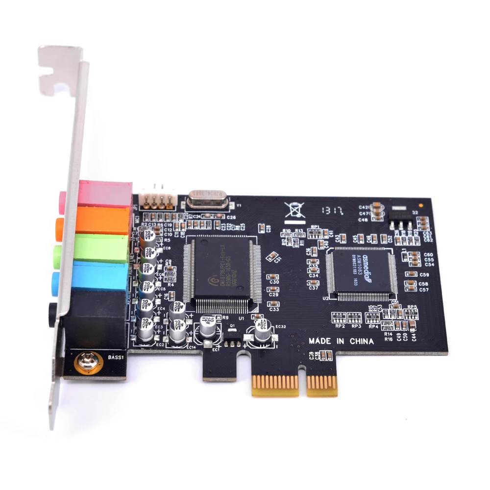 3 шт. PCI E 5 1ch 6 каналов CMI 8738 звуковая карта CMI8738 чип 1 стерео аудио высокого