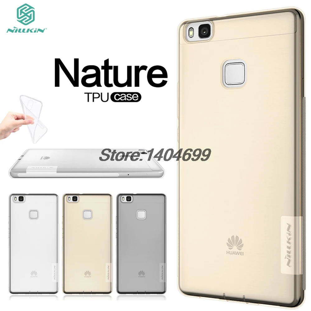 

Huawei P9 Lite Case Nillkin Nature Series Back Cover Clear Transparent Soft TPU Case For Huawei P9 Lite (2016)